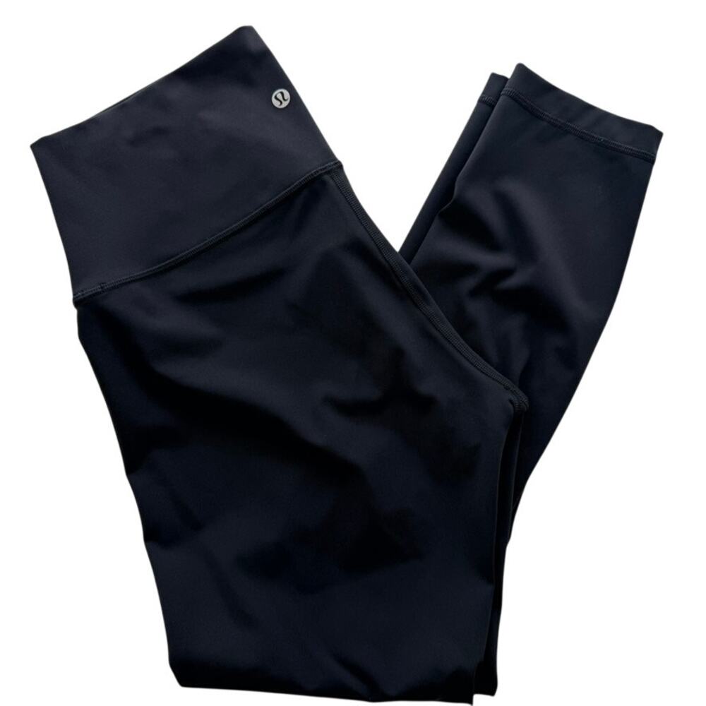 Lululemon Wunder Under High-Rise Tight 25" Size 10 Luxtreme Black *OG Style! - Picture 2 of 6